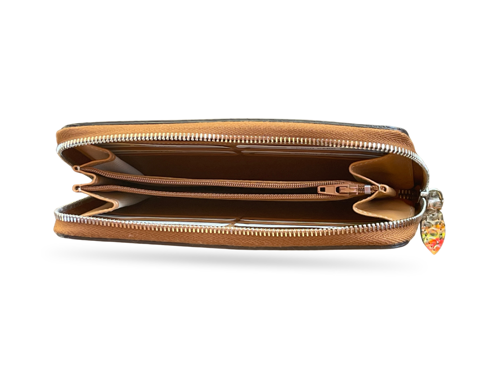 Geldbörse Pythonleder handbemalt Italien