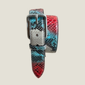 Pythonleder Gürtel 3,5 cm breit Unisex