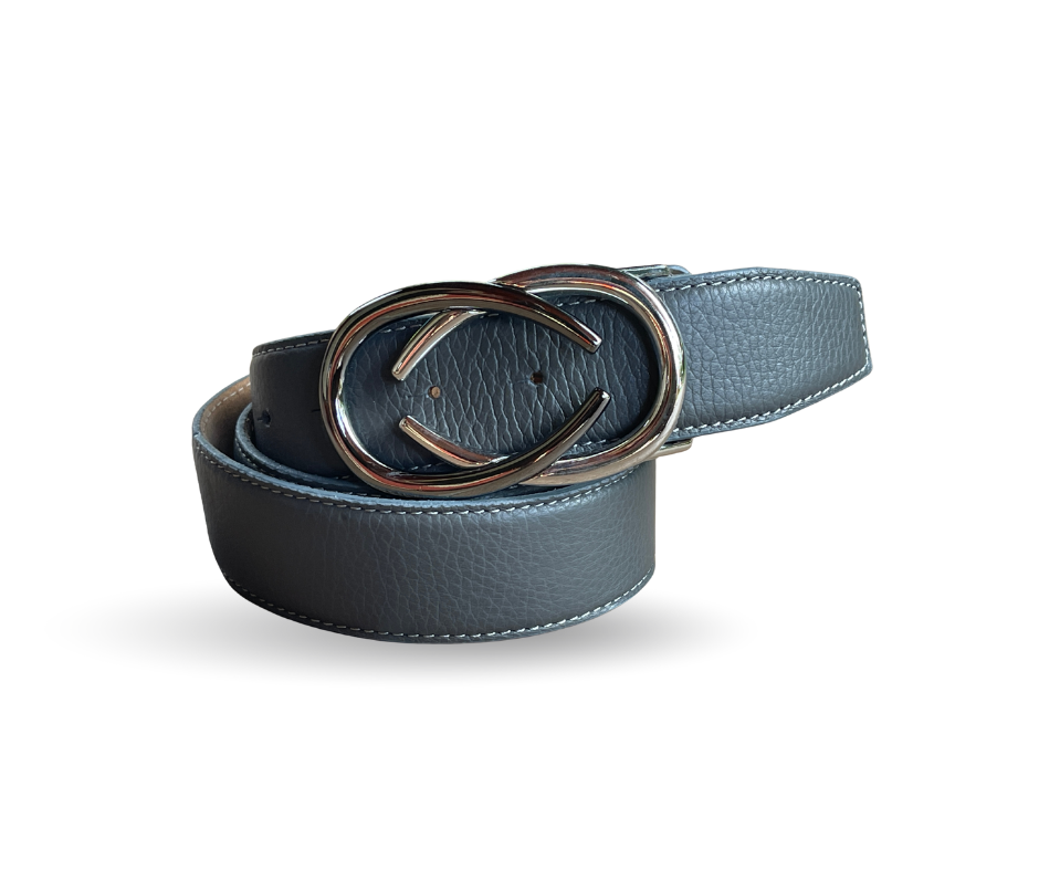 VMP Ledergürtel 4 cm breit 90 cm Unisex